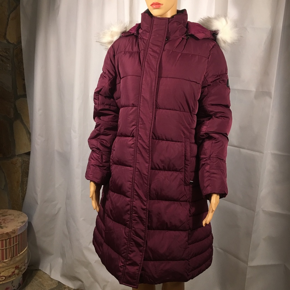 Spire By Galaxy Women's Parka with Detachable Hood